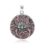 Sun God Medallion Pendant by Oberon Zell TP3199 - Jewelry