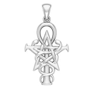 Wizardry Symbol Sterling Silver Pendant by Oberon Zell  TP3209