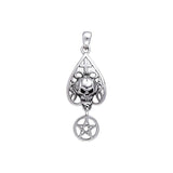 Skull With Sterling Silver Pendant TP3219 - Jewelry