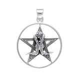 Five-Pointed Star Sterling Silver Pendant TP3229