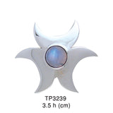 Blue Moon Silver Pendant TP3239 - Jewelry