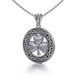 Celtic Knot Shamrock Pendant TP3243 - Jewelry