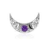 Blue Moon Silver Pendant TP3261 - Jewelry