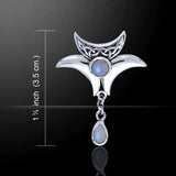 Blue Moon Silver Pendant TP3265 - Jewelry