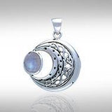 Blue Moon Silver Pendant TP3271 - Jewelry