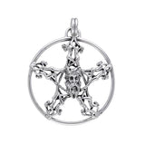Five-Pointed Star Sterling Silver Pendant TP3299