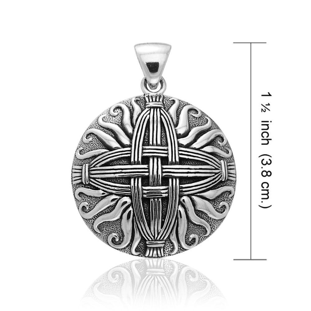 Celtic Cross of St. Brigid Pendant TP3416 - Jewelry