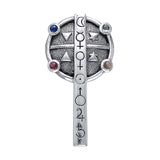 Astrologers Cross Pendant TP3572 - Jewelry