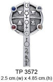 Astrologers Cross Pendant TP3572