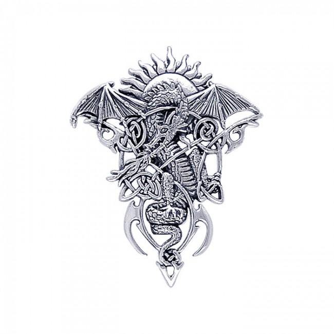 Celtic Dragon Pendant TP3586 - Jewelry
