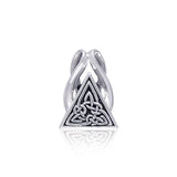 Celtic Trinity Knot Silver Slider Pendant TP3593 - Jewelry