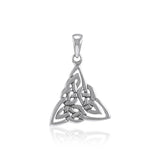 Celtic Knotwork Silver Pendant TP487