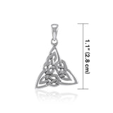 Celtic Knotwork Silver Pendant TP487 - Jewelry