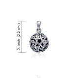 Celtic Knotwork Silver Pendant TP540 - Jewelry