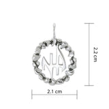 NA Sterling Silver Pendant TP587