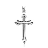 Medieval Cross Sterling Silver Pendant TP639