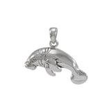 Manatee Silver Pendant TP996