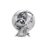 Jessica Galbreth - Moon Queen Fairy Silver Pendant TPD004