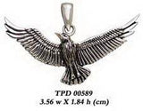 Bird in Flight Pendant TPD589 - Jewelry