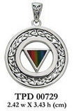 Celtic Knot LGBTQ Pride Pendant TPD729