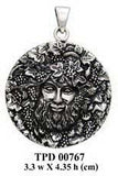 Bacchus, God of Wine Pendant TPD767 - Jewelry