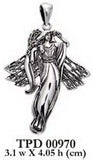 Blossoming fairy waiting to be your friend ~ Sterling Silver Jewelry Ring TPD970