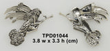 Mickie Mueller Besom Fairy Silver Pendant TPD1044 - Jewelry