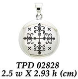Papa Legba Sterling Silver Pendant TPD2828 - Jewelry
