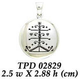 Ogou Feray Sterling Silver Pendant TPD2829 - Jewelry