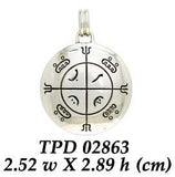 Mohammedan Magic Circle Solomon Seal Pendant TPD2863