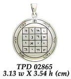 First Pentacle of Saturn Solomon Seal Pendant TPD2865