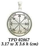 First Pentacle of Mars Solomon Seal Pendant TPD2867