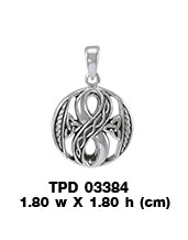 Celtic Infinity Silver Pendant TPD3384