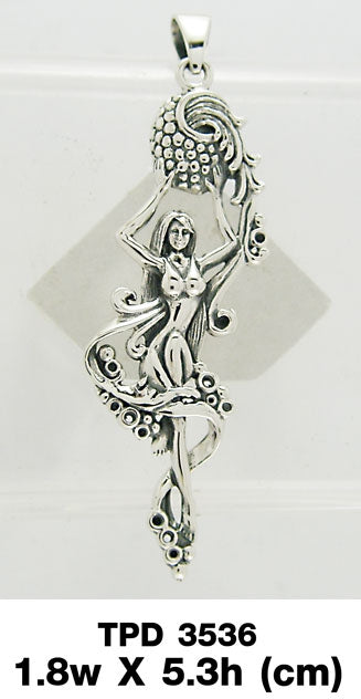 Goddess Silver Pendant TPD3536