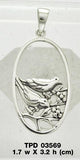 Birds Small Pendant TPD3569 - Jewelry