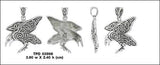 Brigid Ashwood Mythical Raven ~ Sterling Silver Jewelry Pendant TPD3998