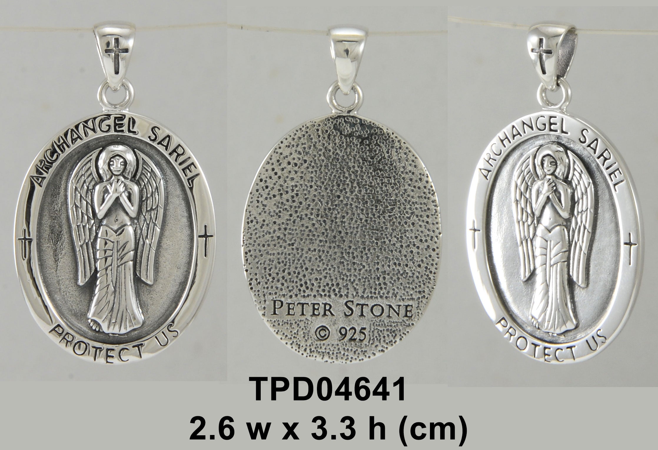 Archangel Sariel  Medallion Pendant TPD4641