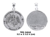 Archangel Gabriel  Medallion Pendant TPD4642
