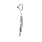 Sea Mistress On Surf Silver Pendant TPD077 - Jewelry