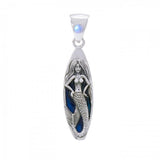 Sea Mistress On Surf Silver Pendant TPD077 - Jewelry