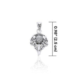 TPD1004 Spirit Of Alba Thistle Silver - Jewelry