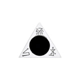 Invoking Triangle Sterling Silver Pendant with Enamel by Oberon Zell TPD1066 - Jewelry
