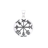 Wheel of the Year Sterling Silver Pendant by Oberon Zell TPD1072