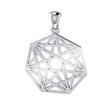 Protective Septacle Silver Pendant by Oberon Zell TPD1074 - Jewelry