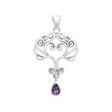 Heart Tree of life Silver Pendant TPD1091 - Jewelry