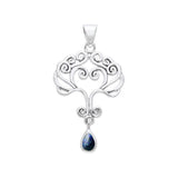 Heart Tree of life Silver Pendant TPD1091 - Jewelry