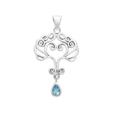 Heart Tree of life Silver Pendant TPD1091 - Jewelry