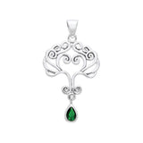 Heart Tree of life Silver Pendant TPD1091 - Jewelry