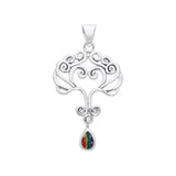 Heart Tree of life Silver Pendant TPD1091 - Jewelry