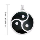 Silver Triskelion Pendant TPD1115 - Jewelry